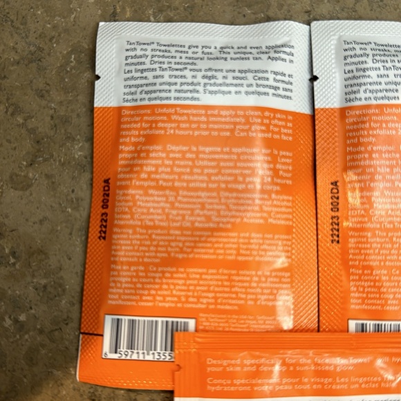 NEW Tan Towel Half Body and Face Bundle - Picture 4 of 4